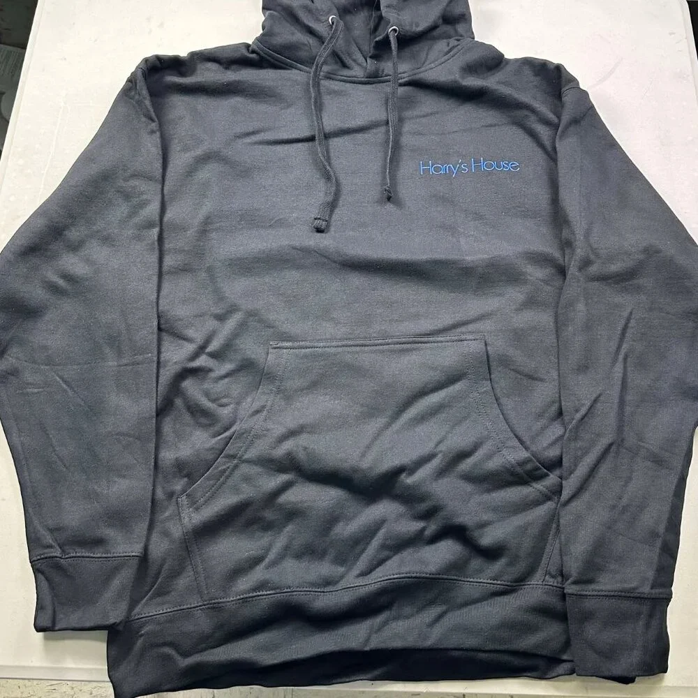 Harry Styles 2022 Harry’s House Album Merch Black Pullover Hoodie Sweatshirt - Picture 1 of 3